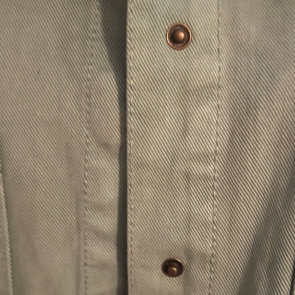 🐣Universal Threads - Light green Denim Jacket Size XXL  Perfect for Spring! - Picture 8 of 9